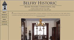 Desktop Screenshot of belfryhistoric.com